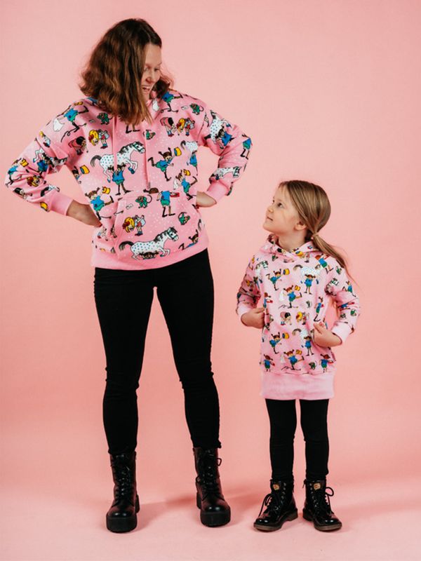 Pippi Langstrumpf Hoodie 'Sei Mehr Pippi' - Unisex Kapuzenpullover Von Spreadshirt