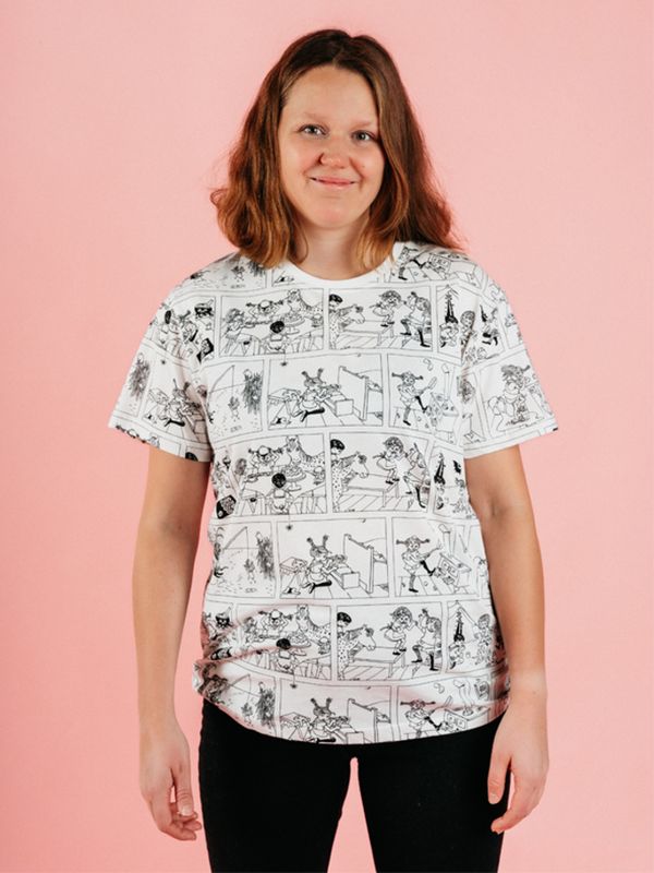 Buy T Shirt With Pippi Adults Astrid Lindgren 