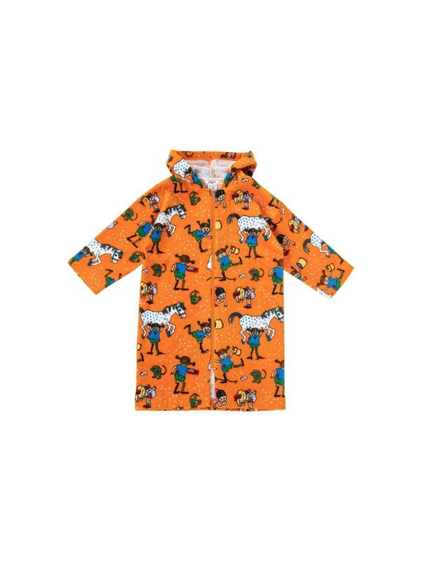 Bathrobe Pippi Longstocking -Orange