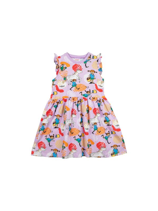 Kleid Pippi Langstrumpf - Lila