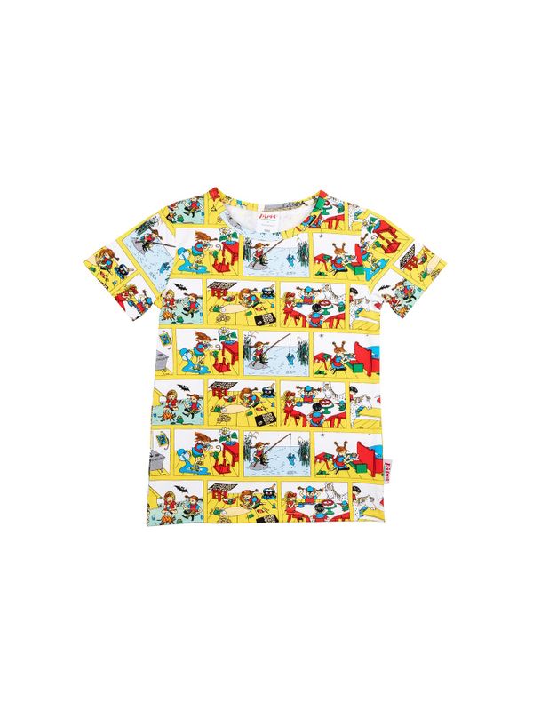 T-shirt Pippi Longstocking - Yellow