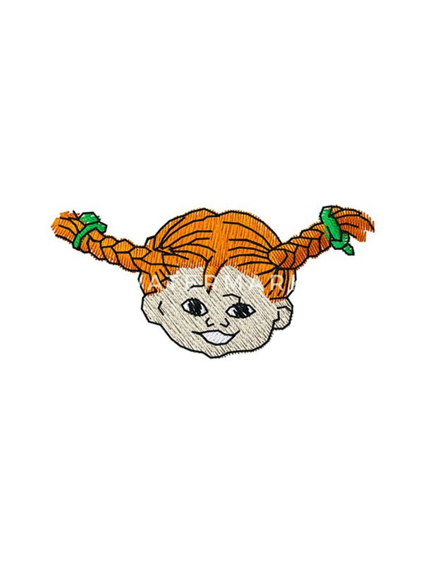 T-shirt Pippi Långstrump - Vit