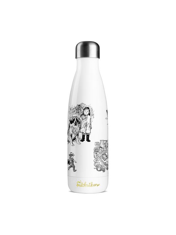 Water bottle Seacrow Island - White