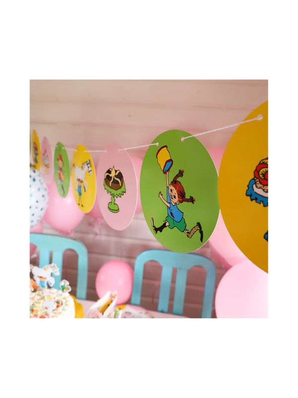 Flag banner Pippi Longstocking