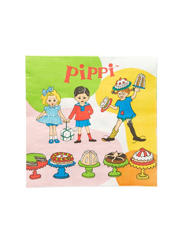 Servetter Pippi Långstrump