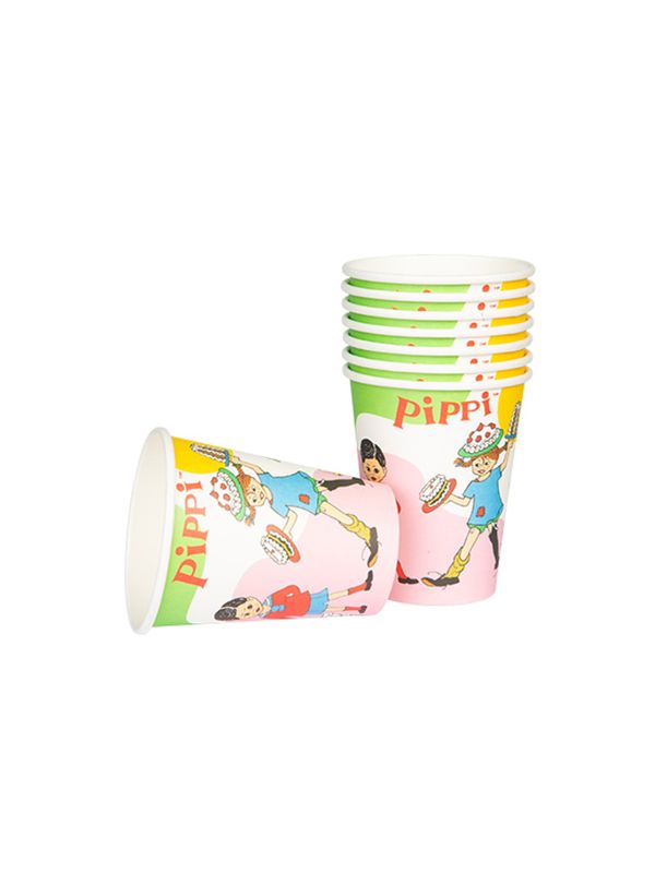 Papermugs Pippi Longstocking 8-pack