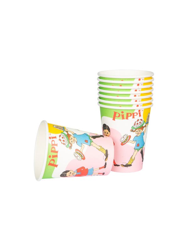 Papermugs Pippi Longstocking 8-pack