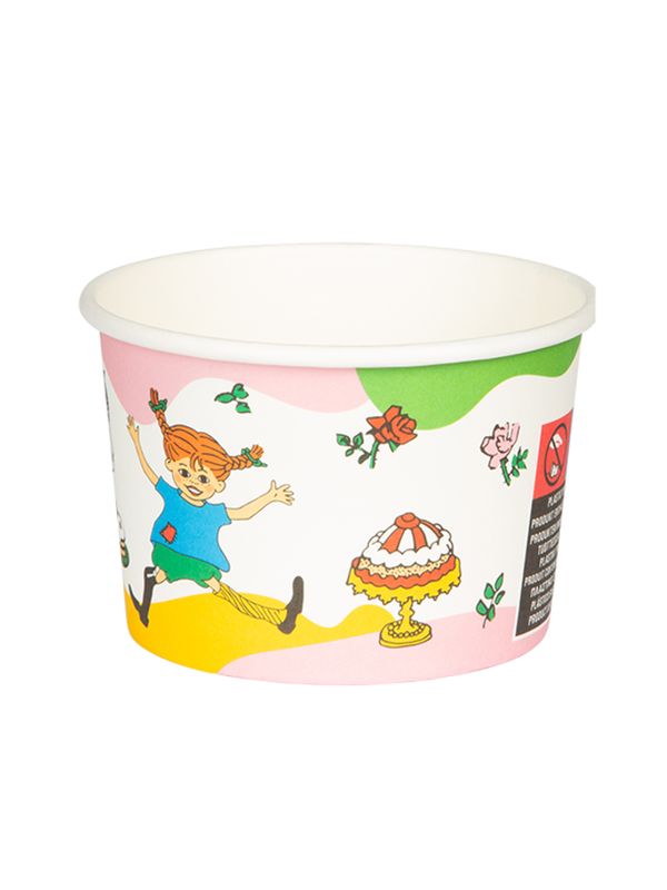 Pappbecher mit Pippi-Motiv 8er-pack