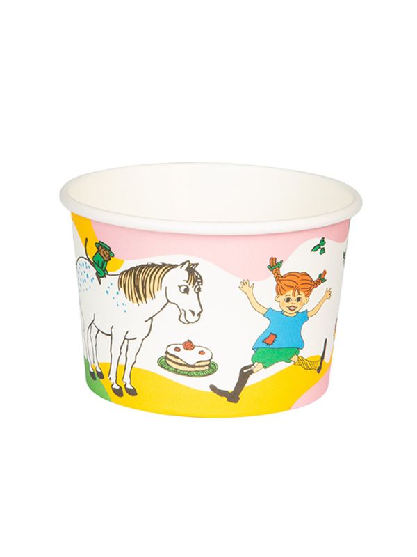 Ice cream cups Pippi Longstocking 8-pack