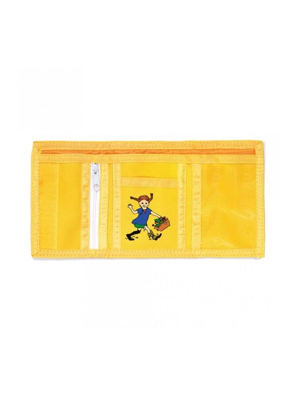 Wallet Pippi Longstocking Yellow