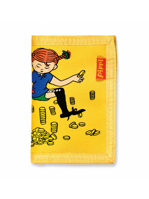 Wallet Pippi Longstocking Yellow