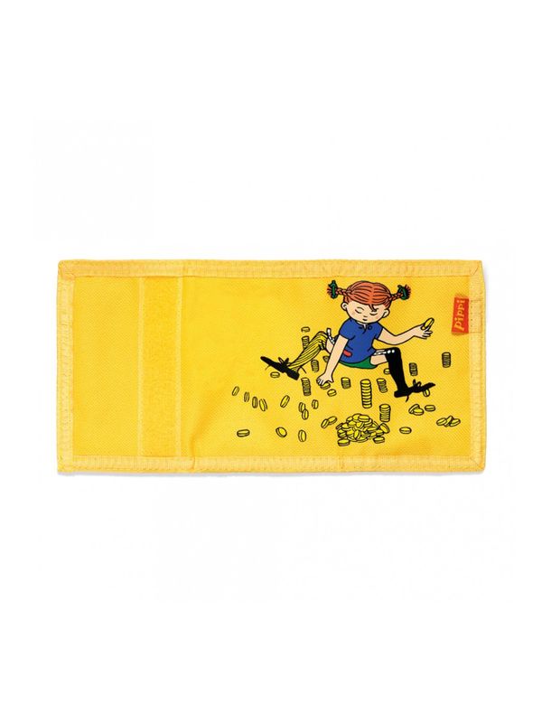 Wallet Pippi Longstocking Yellow