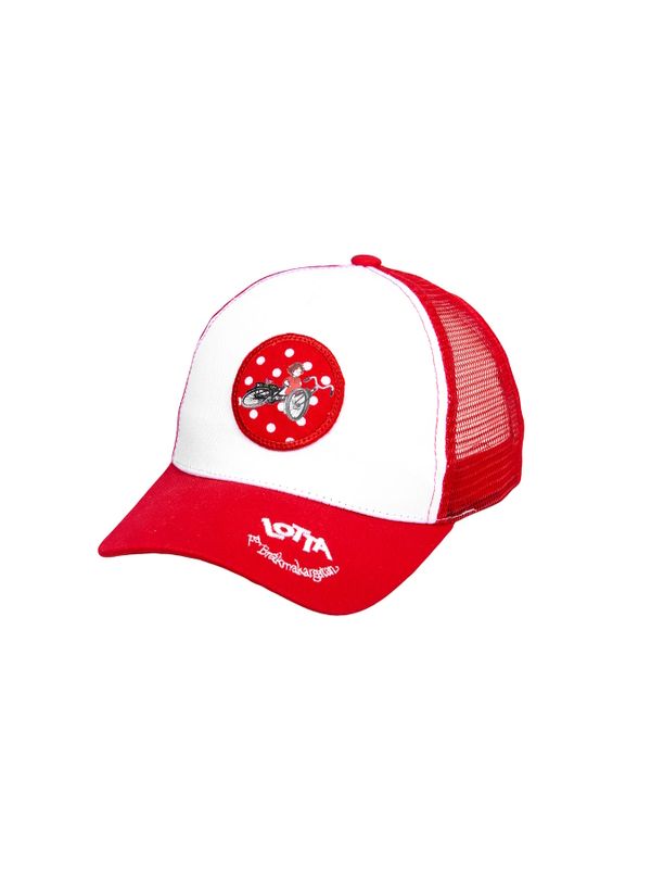 Cap Lotta on Troublemaker Street- White/Red