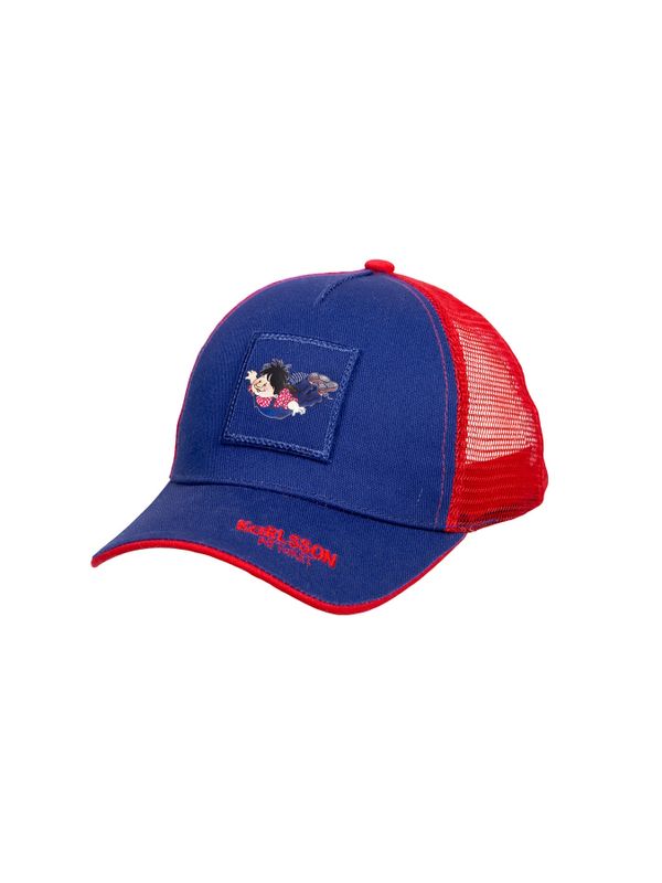 Trucker Cap Karlsson vom Dach - Blau/Rot