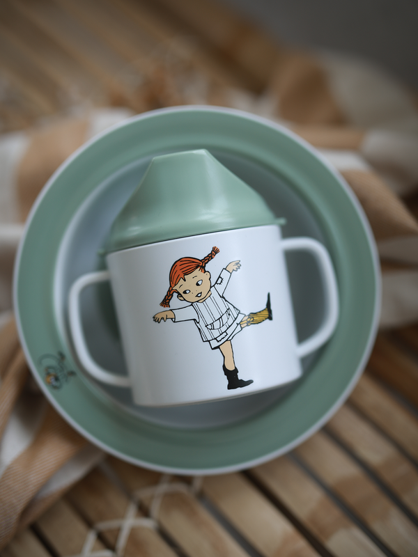 Pipmugg PIppi Långstrump - Grön