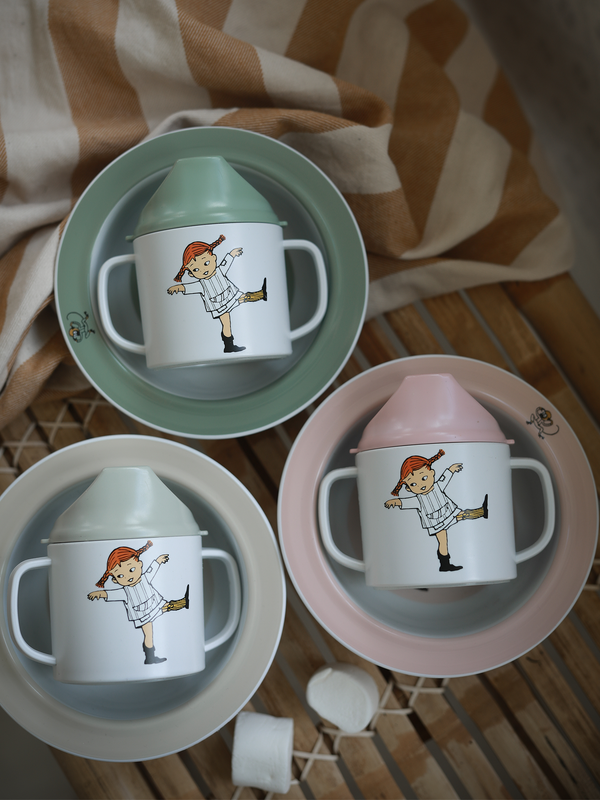 Spout cup Pippi Longstocking - Beige