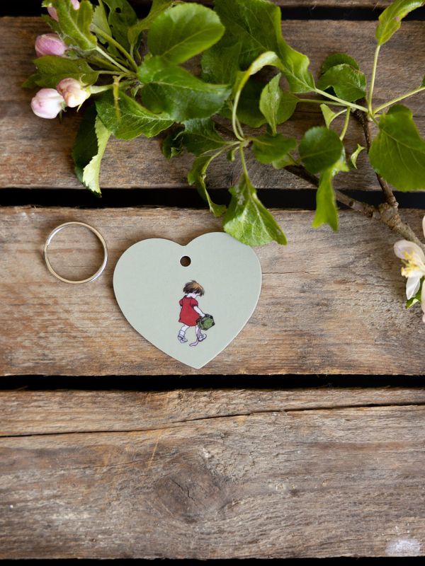 Keyring Lotta on Troublemakerstreet - Green