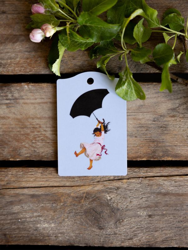 Luggage tag Madicken - Blue