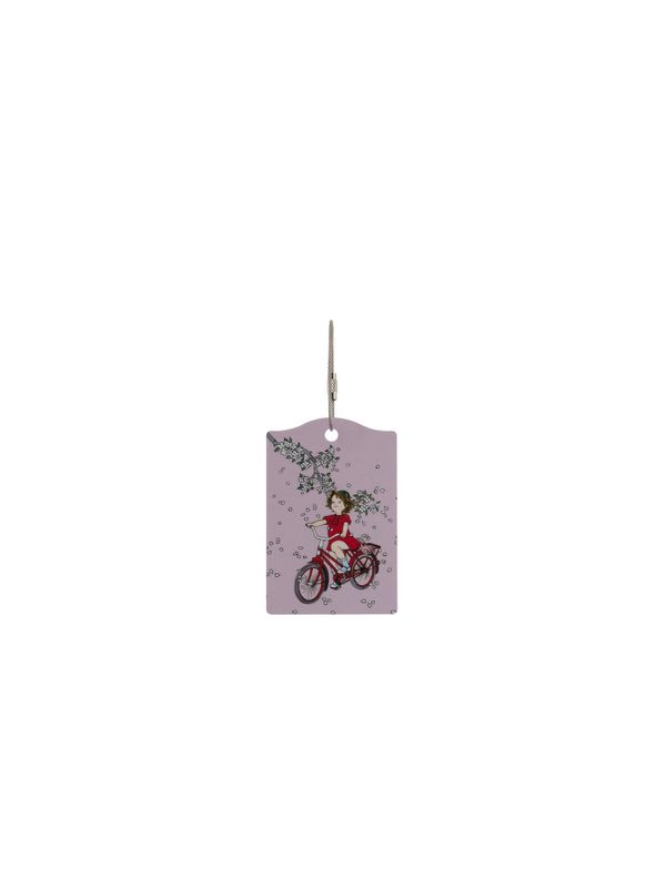 Luggage tag Lotta on Troublemakerstreet - pink