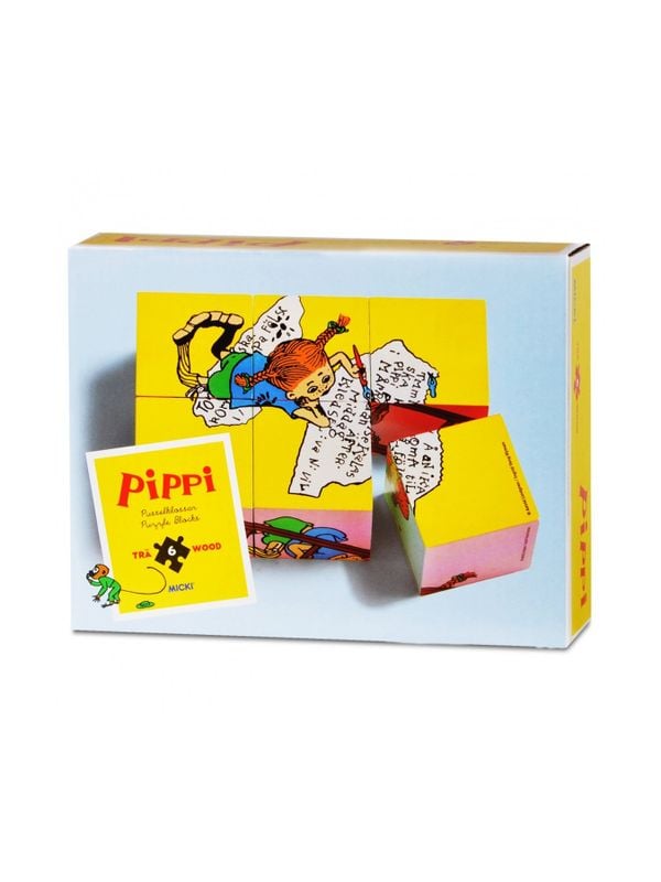 Puzzle blocks Pippi Longstocking 6 pieces