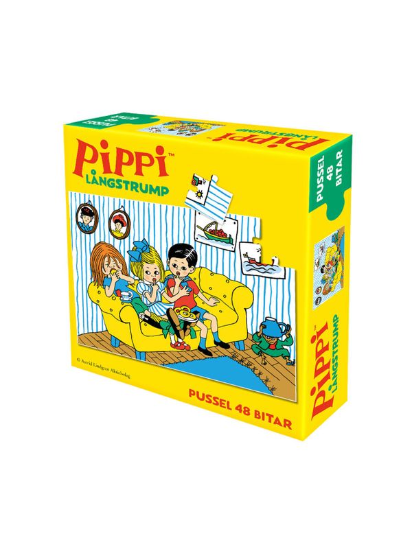 Pippi Langstrumpf Minipuzzle - 48 Teile