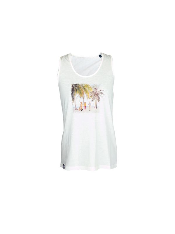 Tank top Pippi Longstocking - White