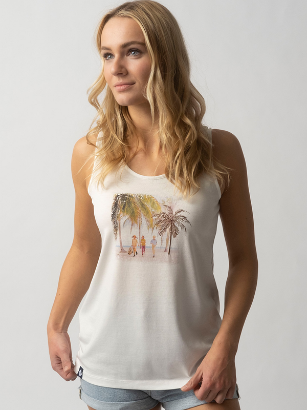 Tank top Pippi Longstocking - White