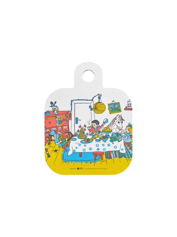 Schneid- und Servierbrett Pippi Langstrumpf - 25 x 32 cm