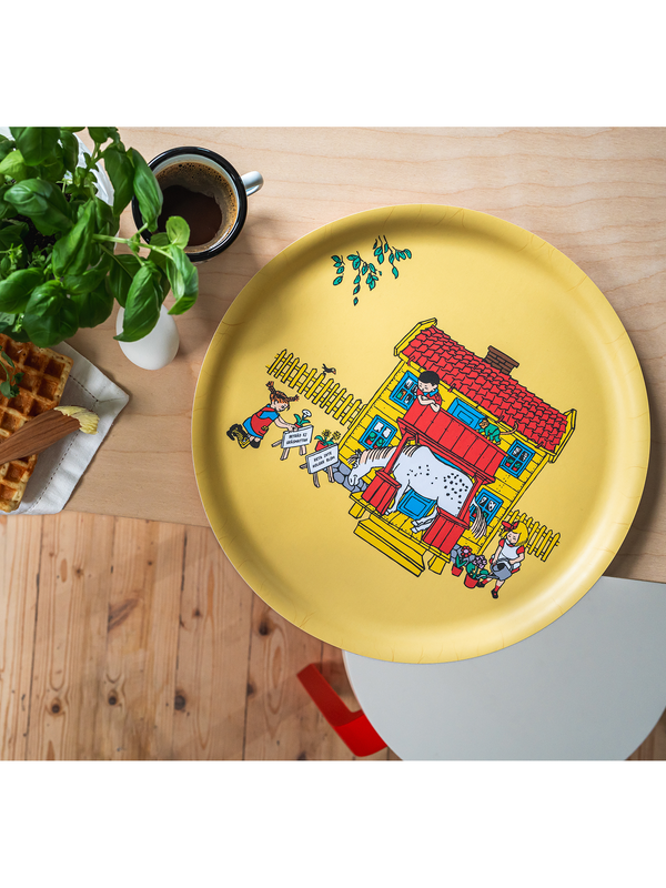 Tray Pippi Longstocking - Ø35 cm