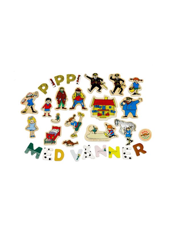 Pippi Longstocking Magnetic Letters & Figures