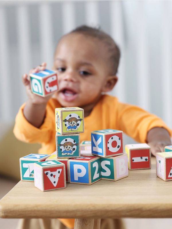 Pippi Longstocking Letter Blocks - 36 pcs