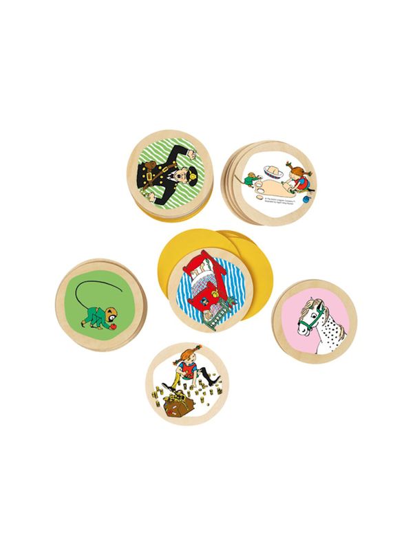 Pippi Langstrumpf Kinderspiel Memo