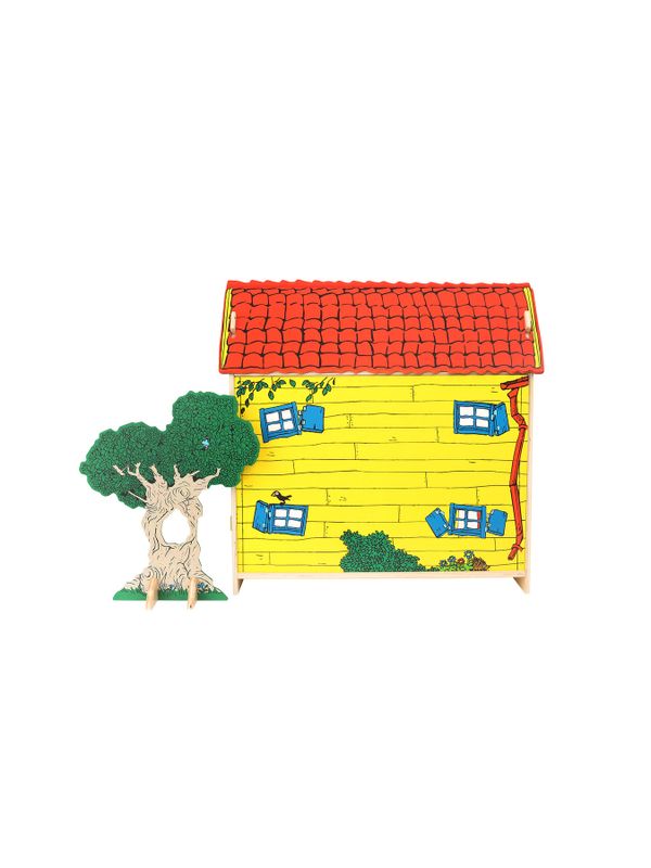 Pippi Longstocking Dollhouse Villa Villekulla