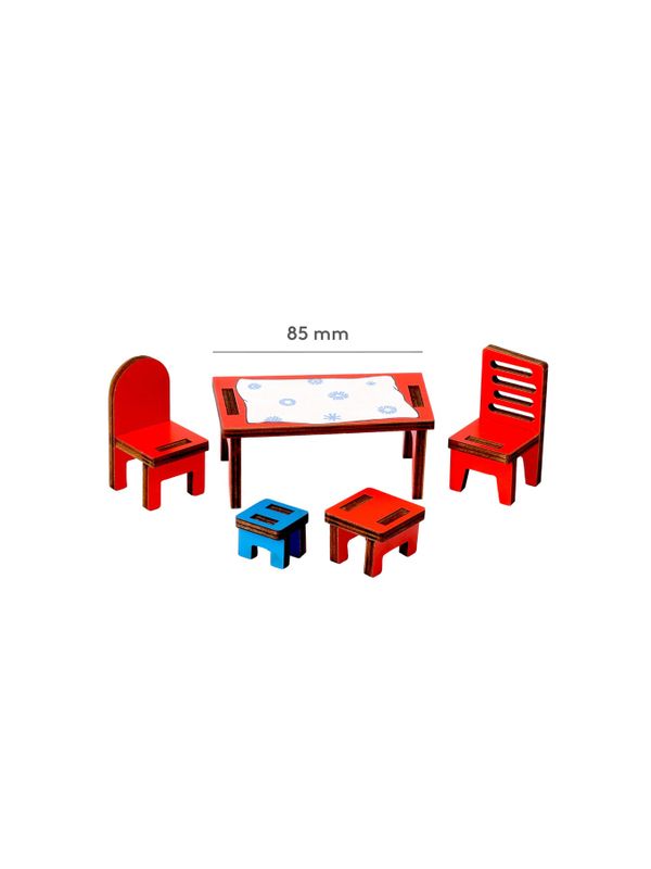 Pippi Möbelset Kök Villa Villekulla