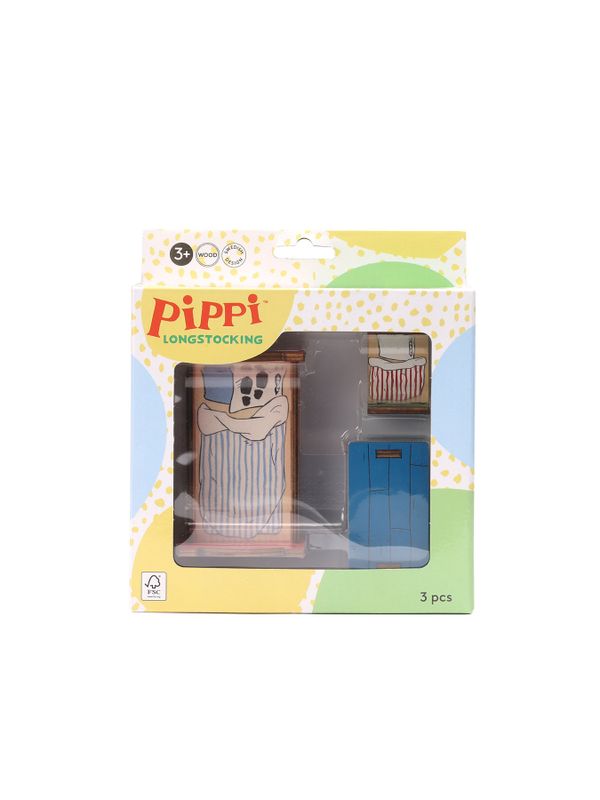 Pippi Puppenhausmöbel Schlafzimmer - Villa Kunterbunt