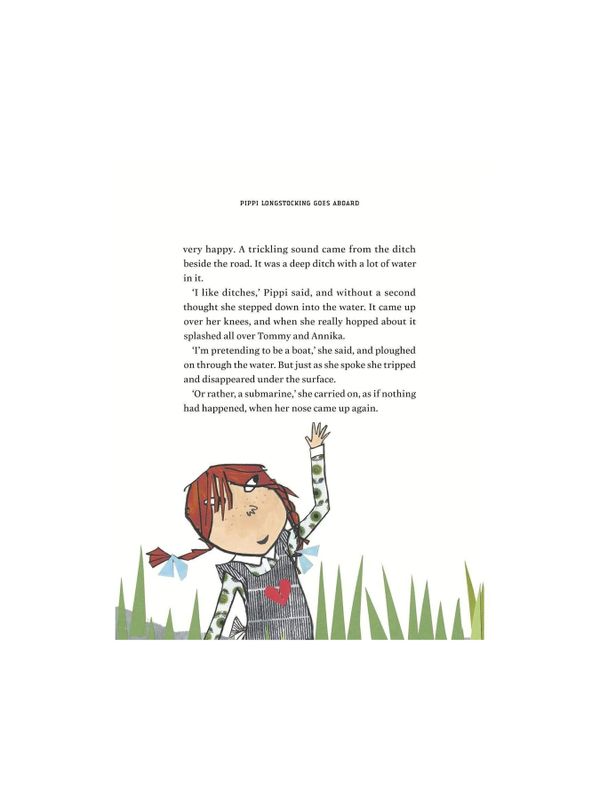 Pippi Longstocking goes aboard in english