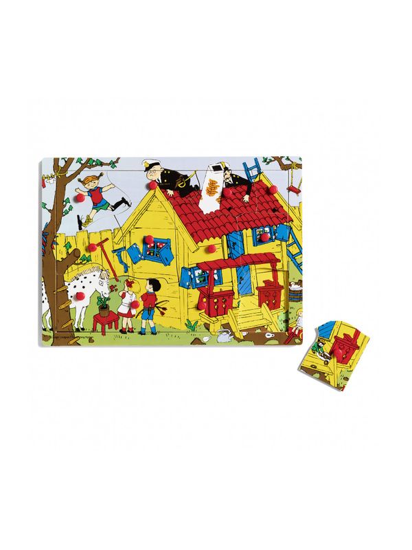 Peg Puzzle Pippi Longstocking 12 pcs