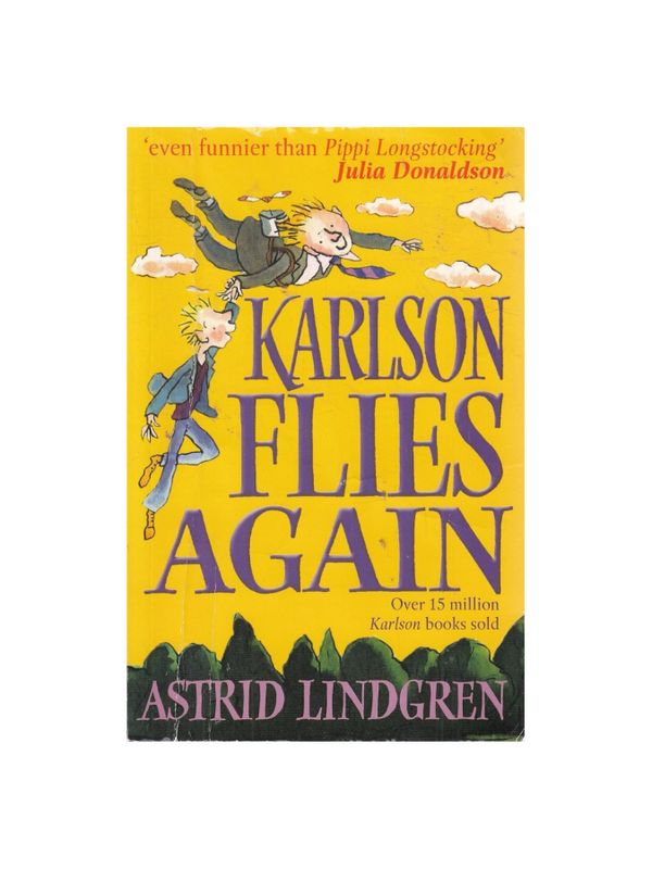 Bok Karlsson flies again - Engelska