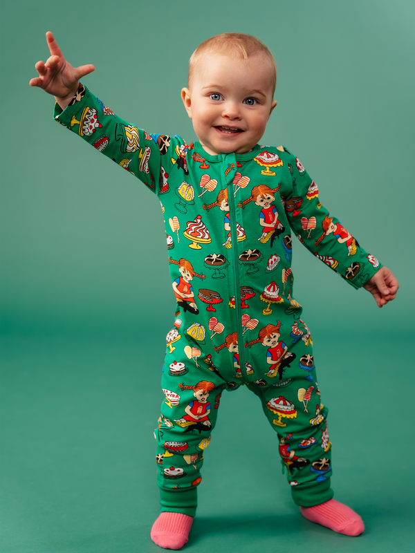 Green Pyjamas Pippi Baby