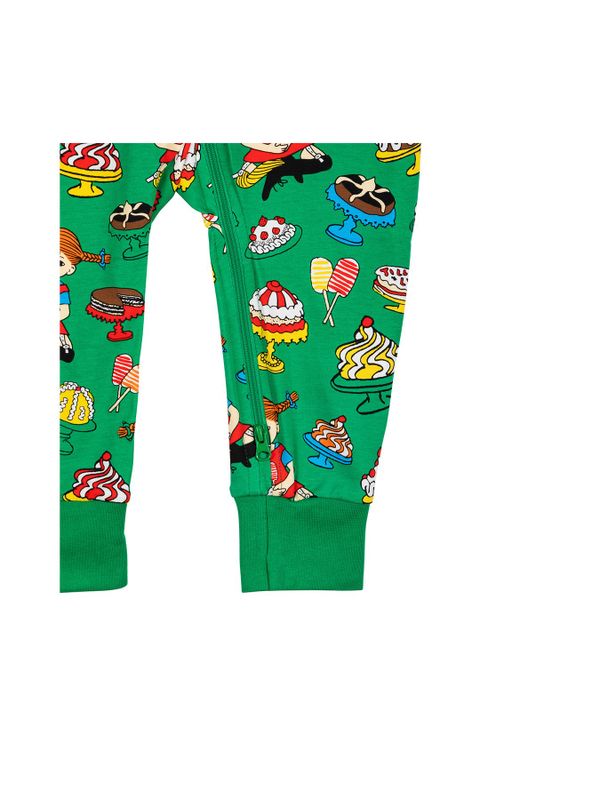 Green Pyjamas Pippi Kids