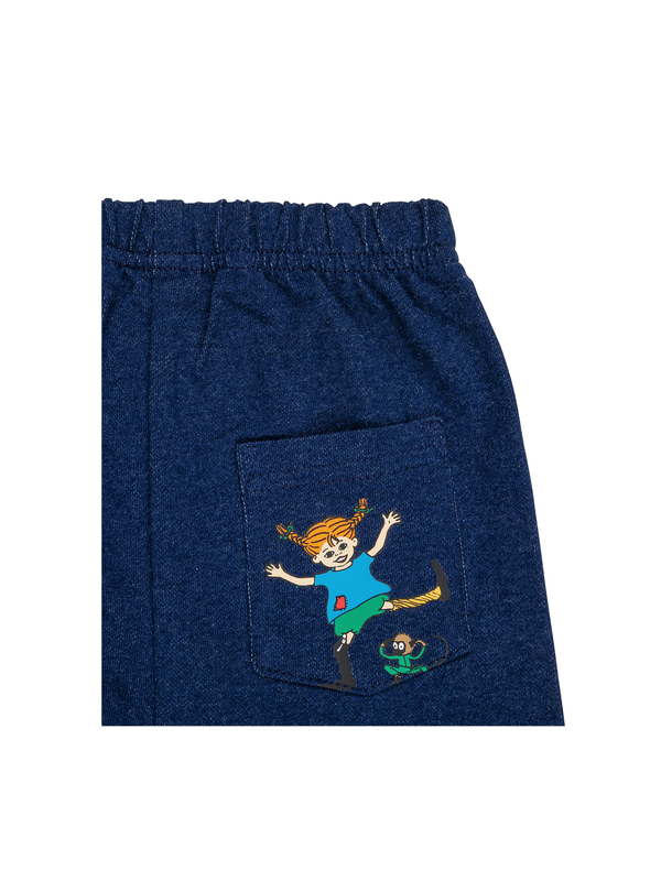 Baby-Jogginghose Pippi - Jeansblau