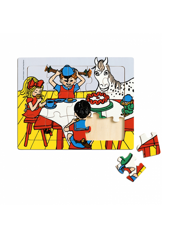Frame Jigsaw Puzzle Pippi Longstocking 15 pcs