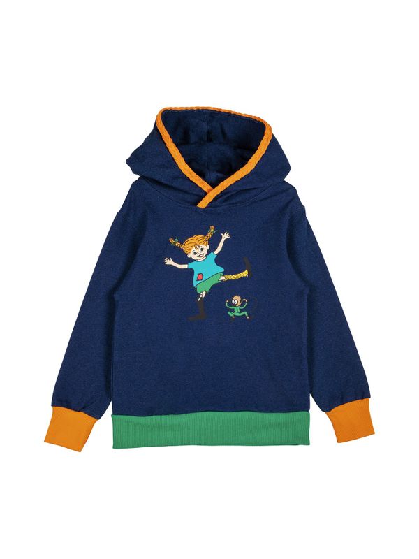 Huvtröja Pippi Denimblå