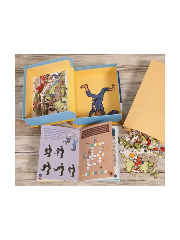 Michel aus Lönneberga. Puzzle im Buch. 100 Teile