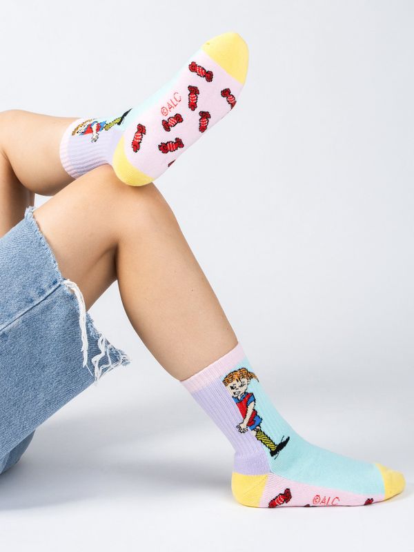 Panelsocken Pippi Peekaboo Damen - Blau