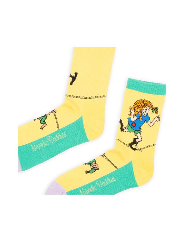 Panel Socks Pippi Balancing Women - Yellow
