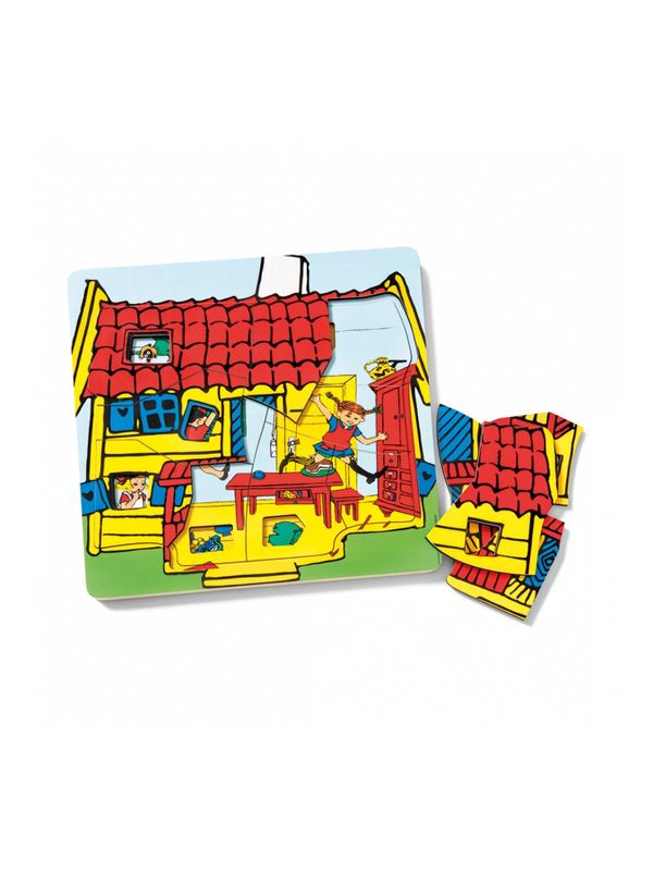 Layered Puzzle Pippi Longstocking