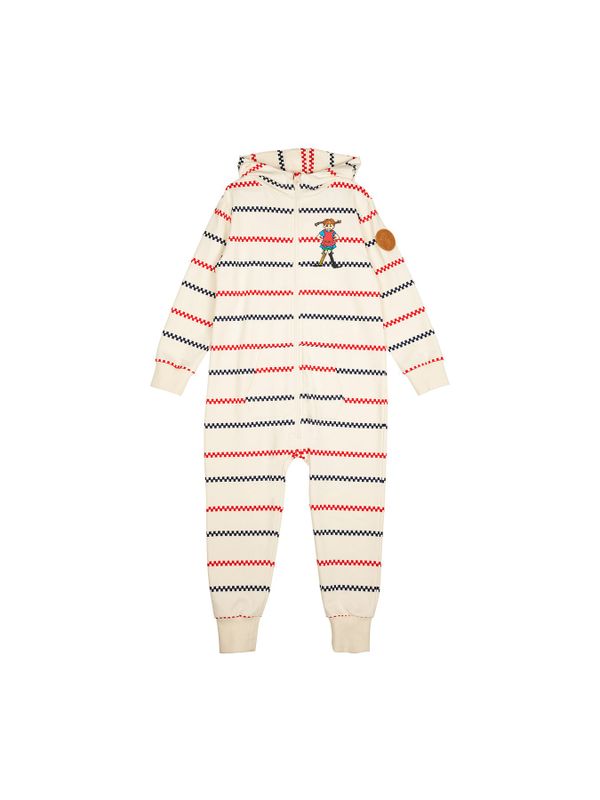 Pippi Longstocking Jumpsuit  Square Stripes - Kids