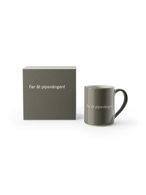 Quote Mug Far åt Pip.. - Grey