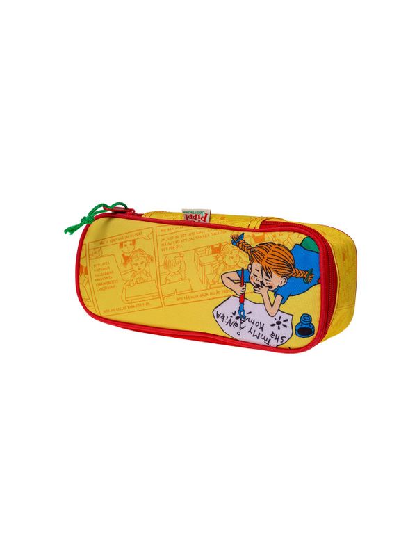 Pippi Federmäppchen im Boxer-Stil mit Pippi Motiv – Gelb